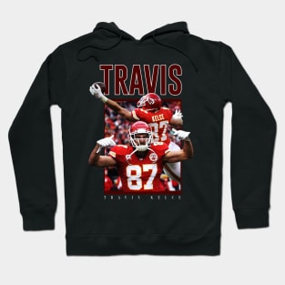 travis kelce vintage bootlag Hoodie